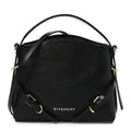 Tumbled Calfskin Nano Voyou Bag Black