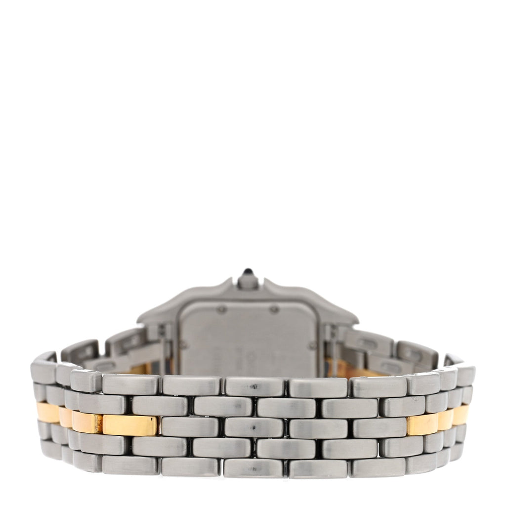 Stainless Steel 18K Yellow Gold 27mm Panthere Quartz Watch