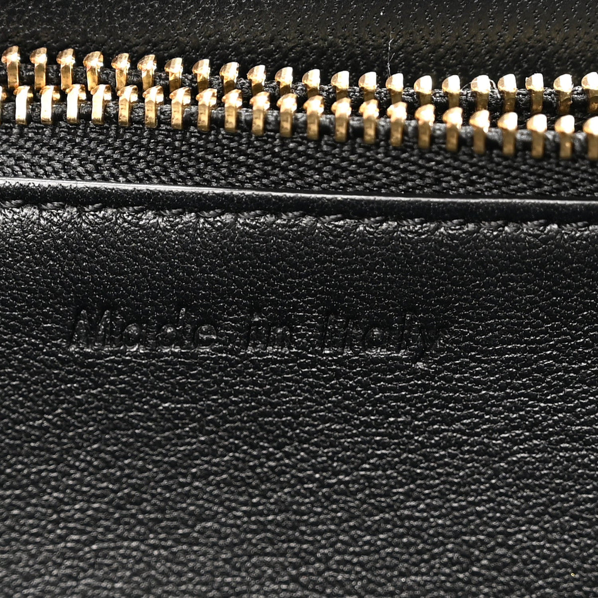 Smooth Calfskin Medium Clasp Shoulder Bag Black