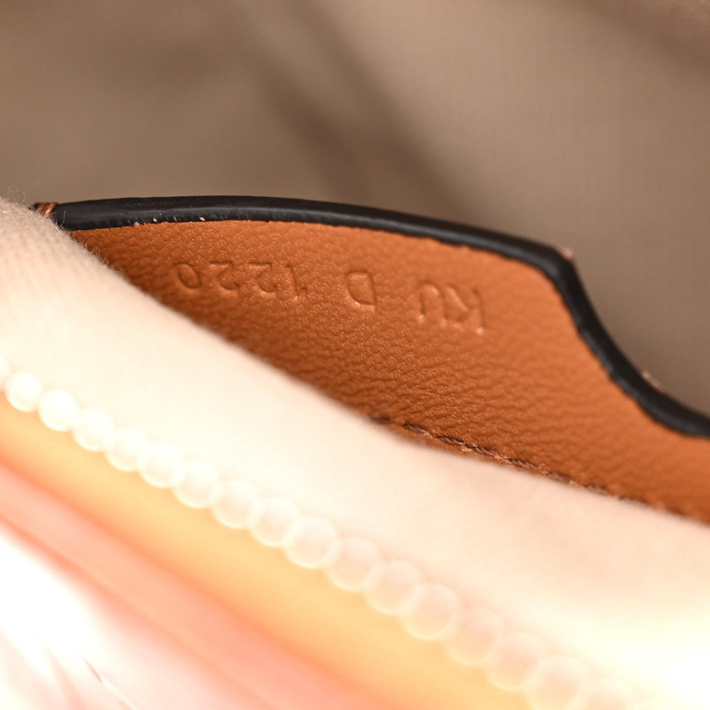 Calfskin Crocodile Embossed Nano Antigona Tan