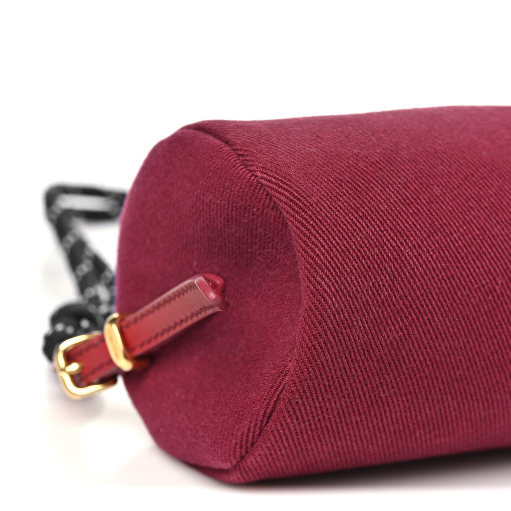 Gabardine Pouch Cerise Baltico