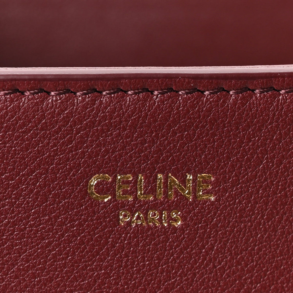 Supple Grained Calfskin Teen Nino Light Burgundy