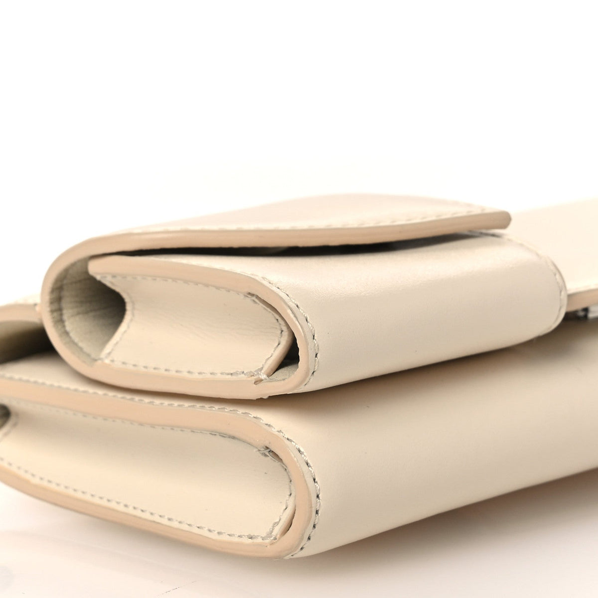 Smooth Calfskin Horizontal Belt Bag Ivory