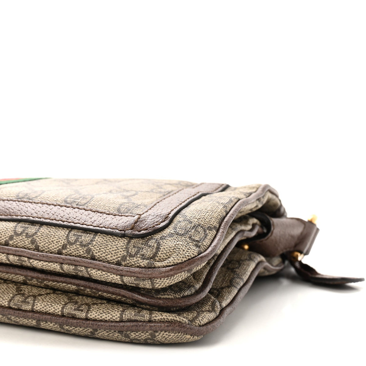 GG Supreme Monogram Web Medium Ophidia Shoulder Bag Beige New Acero