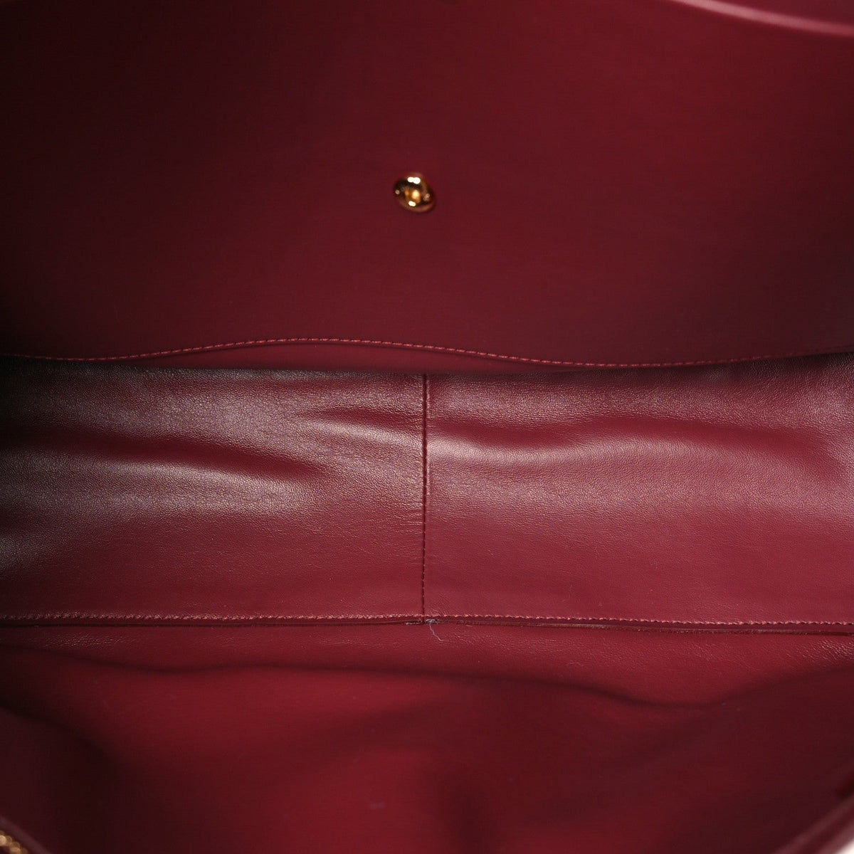 Grained Calfskin Souplissimo Maxi Flap Burgundy