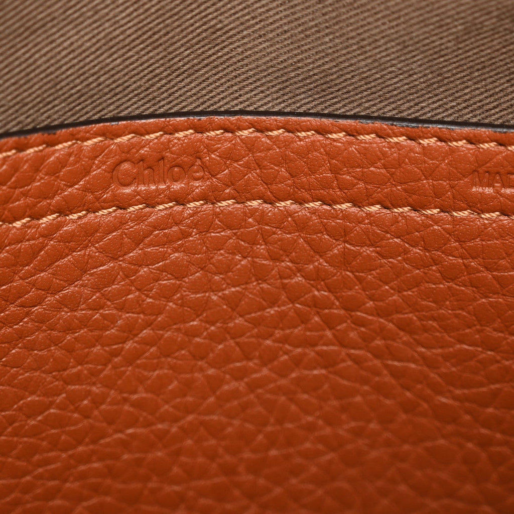 Calfskin Medium Marcie Round Crossbody Bag Tan