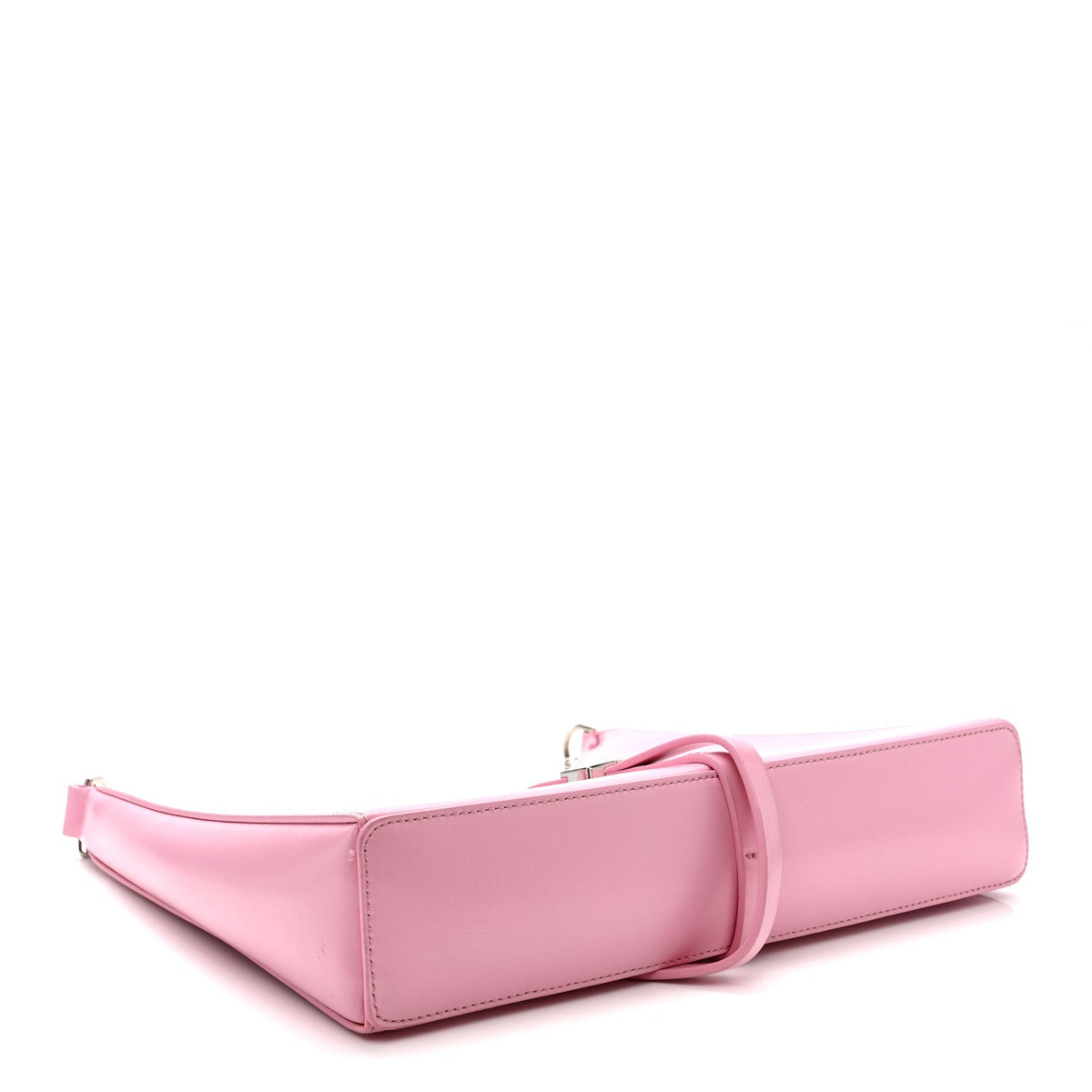 Box Calfskin Small Cut Out Shoulder Bag Pink