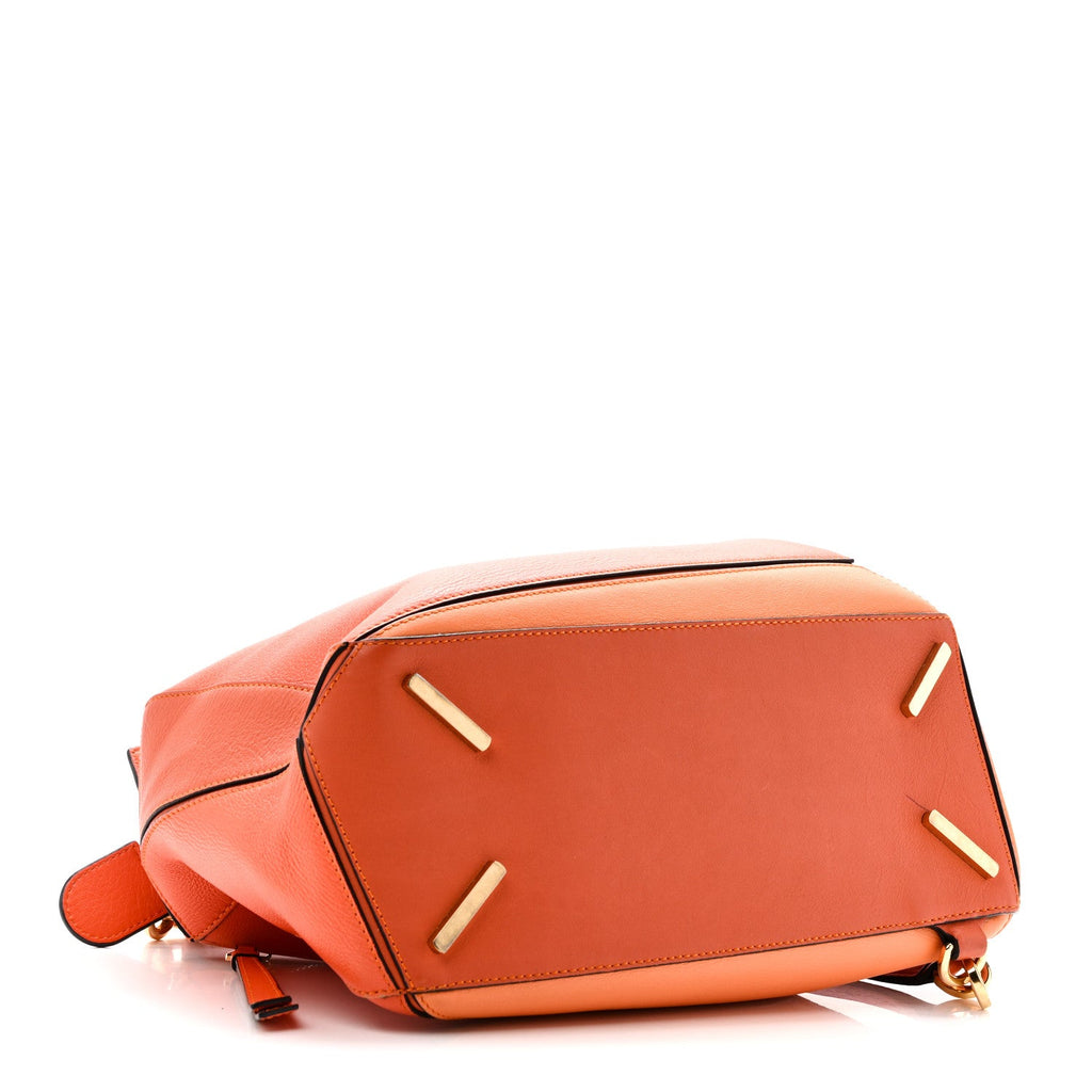 Calfskin Medium Puzzle Bag Orange Multi