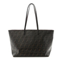 Zucca Spalmati Medium Roll Tote Tobacco Fuxia