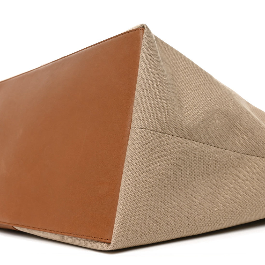 Canvas Calfskin Y Tote Desert Dust Brick