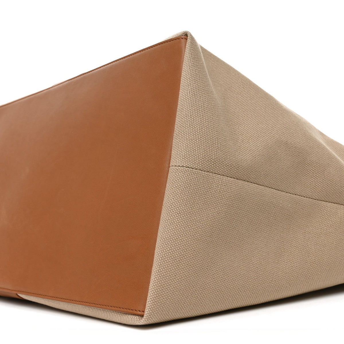 Canvas Calfskin Y Tote Desert Dust Brick