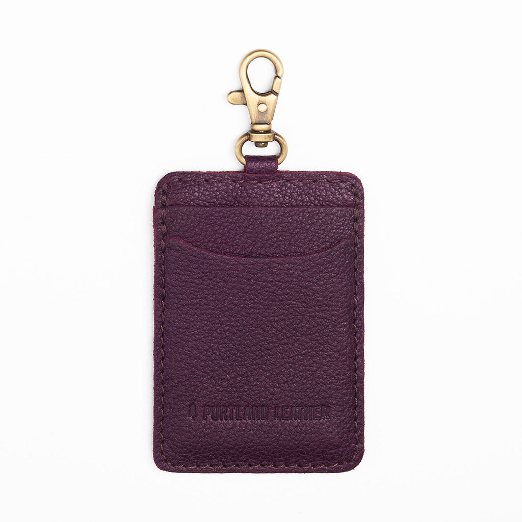 Vertical Lanyard Card Holder