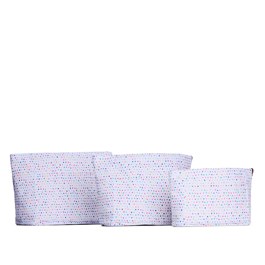 Printed Canvas Purse Organizer